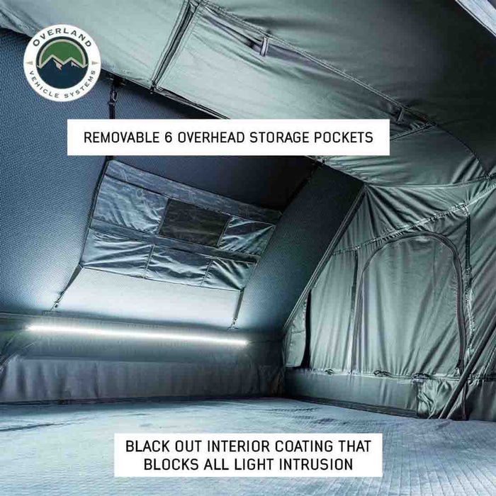 Overland Vehicle Systems XD Everest Cantilever Aluminum Hard Shell Roof Top Tent