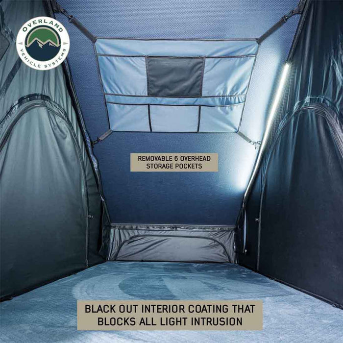 Overland Vehicle Systems XD Lhotse Clam Shell Aluminum Hard Shell Roof Top Tent