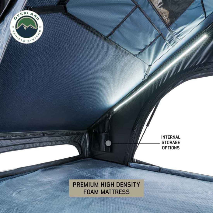 Overland Vehicle Systems XD Lhotse Clam Shell Aluminum Hard Shell Roof Top Tent