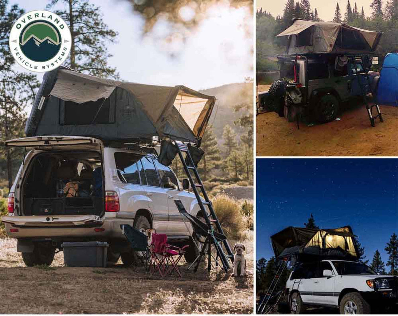 Overland Vehicle Systems HD Bushveld II Cantilever Hard Shell Roof Top ...