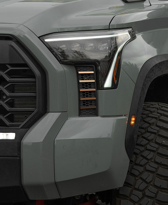 Vinyl Garage Fang Stripe Decal For Tundra (2022-Current)