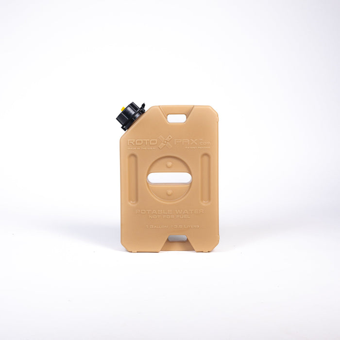 Rotopax 1 Gallon Water Tan