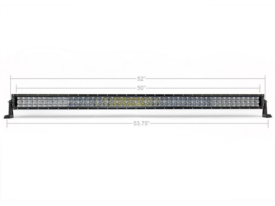 Cali Raised 52" Curved LED Light Bar Roof Brackets Kit For Tundra (2007-2021)
