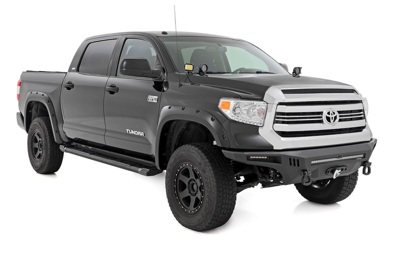 Rough Country HD2 Aluminum Running Boards For Tundra (2007-2021)