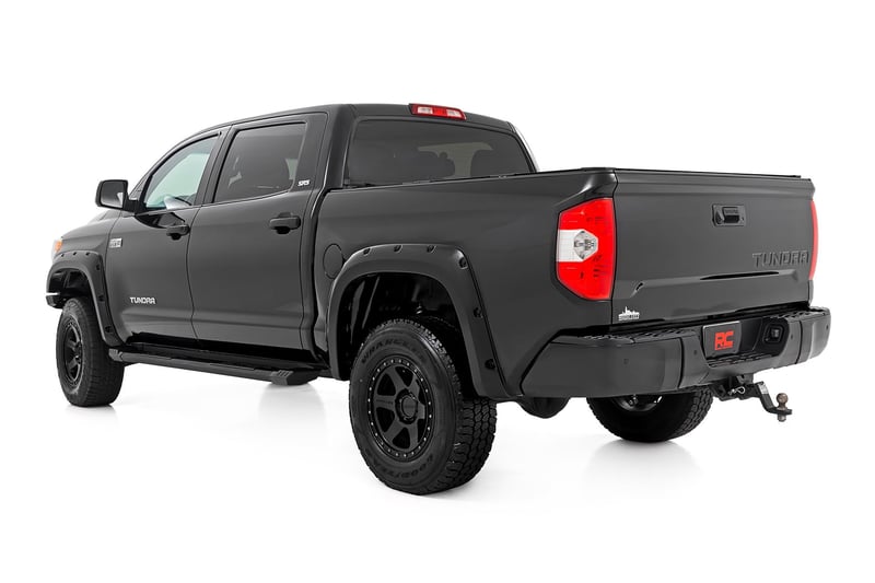 Rough Country HD2 Aluminum Running Boards For Tundra (2007-2021)
