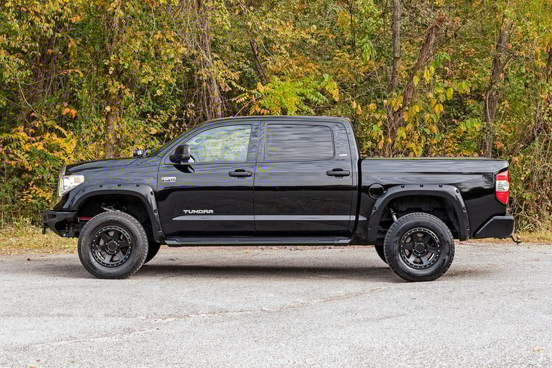 Rough Country HD2 Aluminum Running Boards For Tundra (2007-2021)