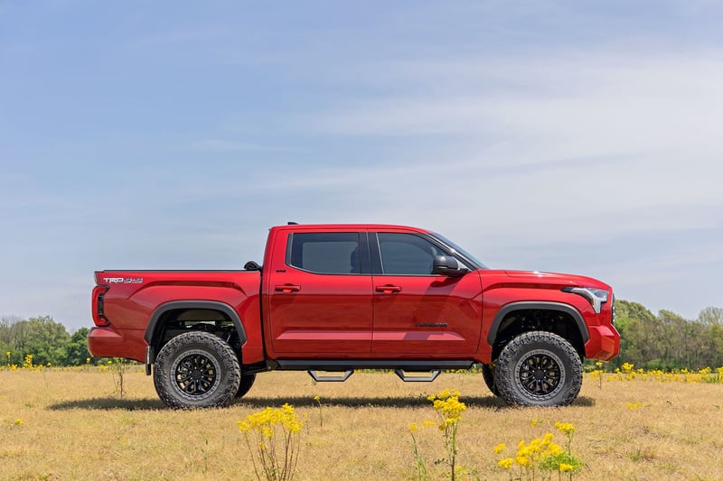 Rough Country SRX2 ADJ Aluminum Steps For Tundra (2022-Current)