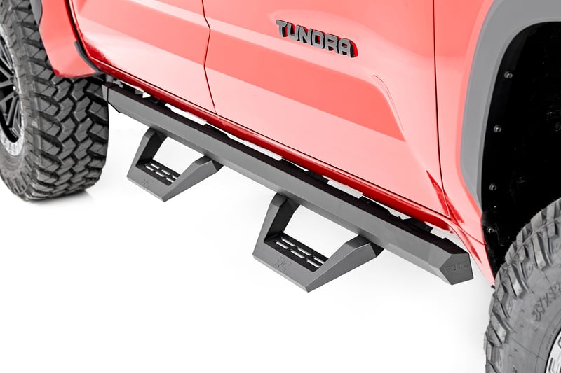 Rough Country SRX2 ADJ Aluminum Steps For Tundra (2022-Current)