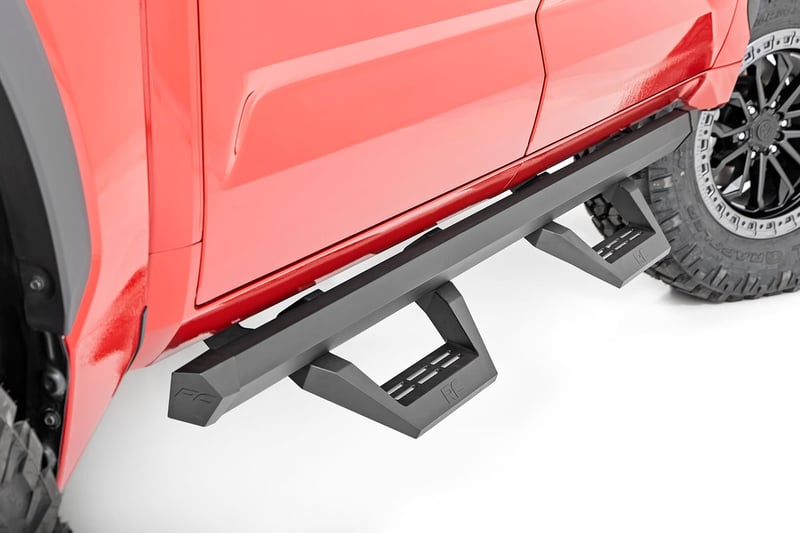 Rough Country SRX2 ADJ Aluminum Steps For Tundra (2022-Current)