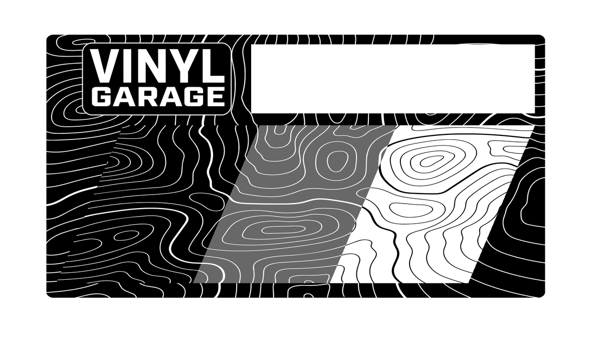 Vinyl Garage B Pillar Three Stripe Decal