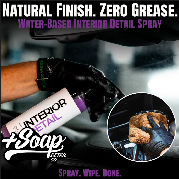 Plus Soap Interior Detail Spray | Dashboard & Trim Detailer