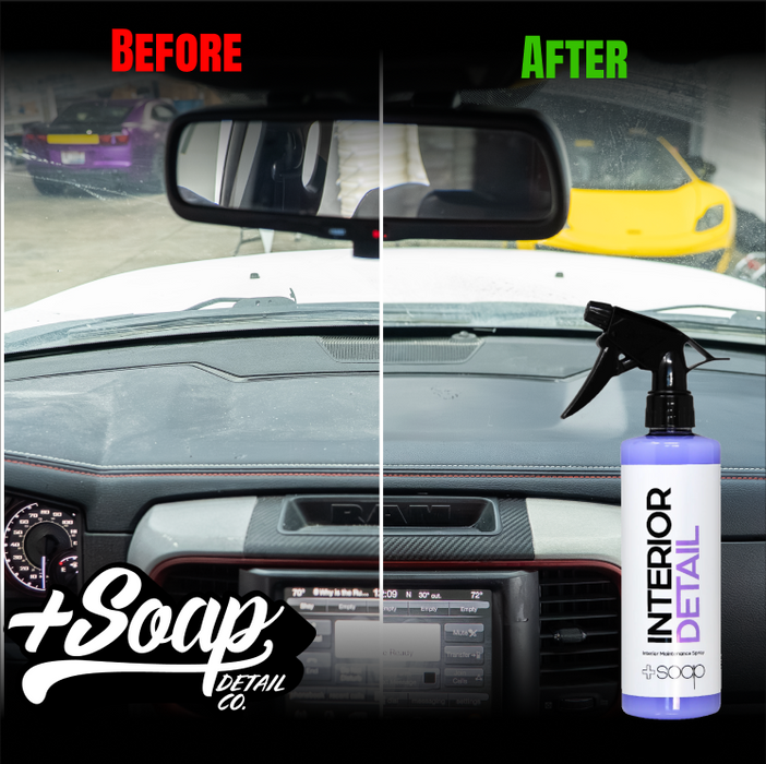 Plus Soap Interior Detail Spray | Dashboard & Trim Detailer