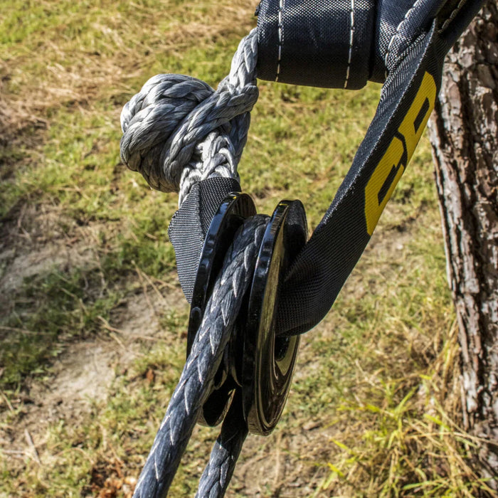 Smittybilt Soft Shackle W/ Recovery Ring - 33K Rating