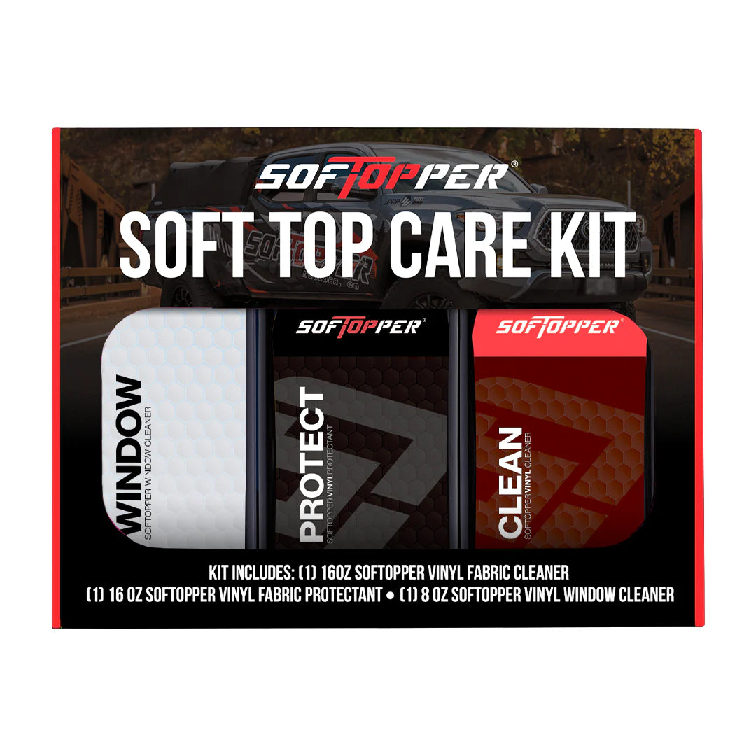 【タイムサービス】SOFT TOP CLEAN & PROTECT 1セット Softopper Soft Top Care Kit — Tundra Lifestyle