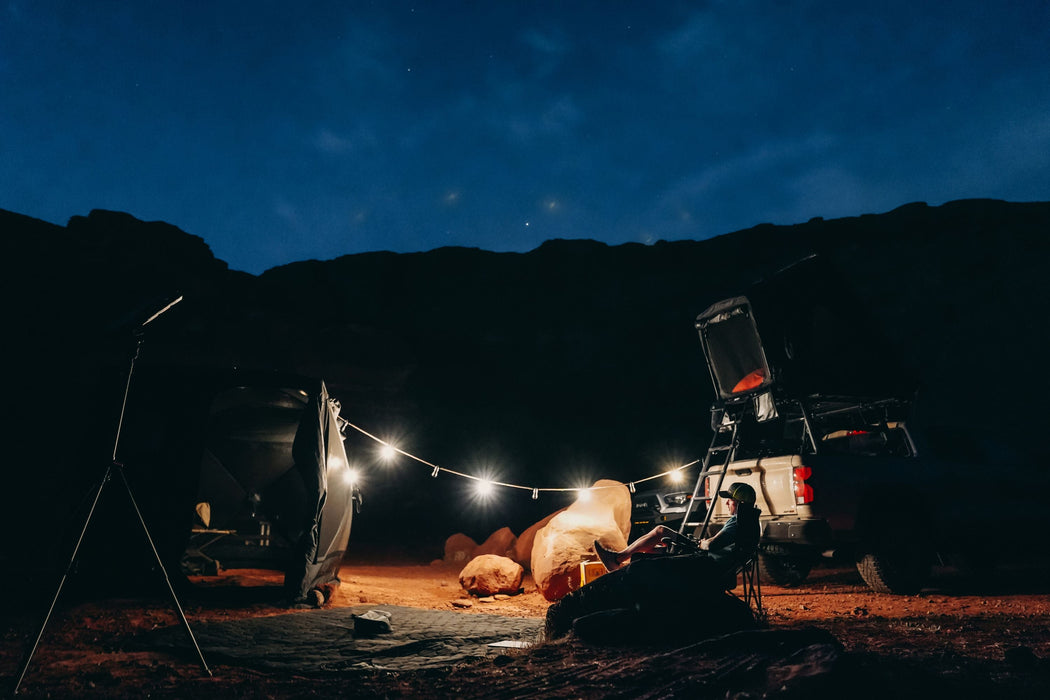 Freespirit Recreation Camping String Lights W/Speakers