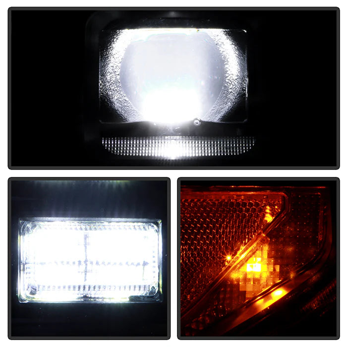 Spyder Apex Black LED Headlights for Tundra SR/SR5 Only (2014–2021)