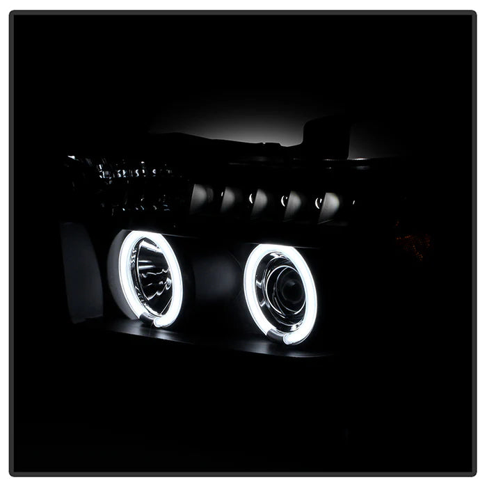Spyder Black Projector Headlights W/CCFL Halo for Tundra (2007–2013)