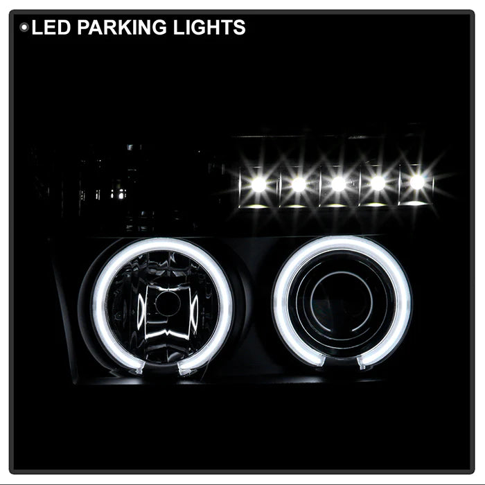 Spyder Black Projector Headlights W/CCFL Halo for Tundra (2007–2013)