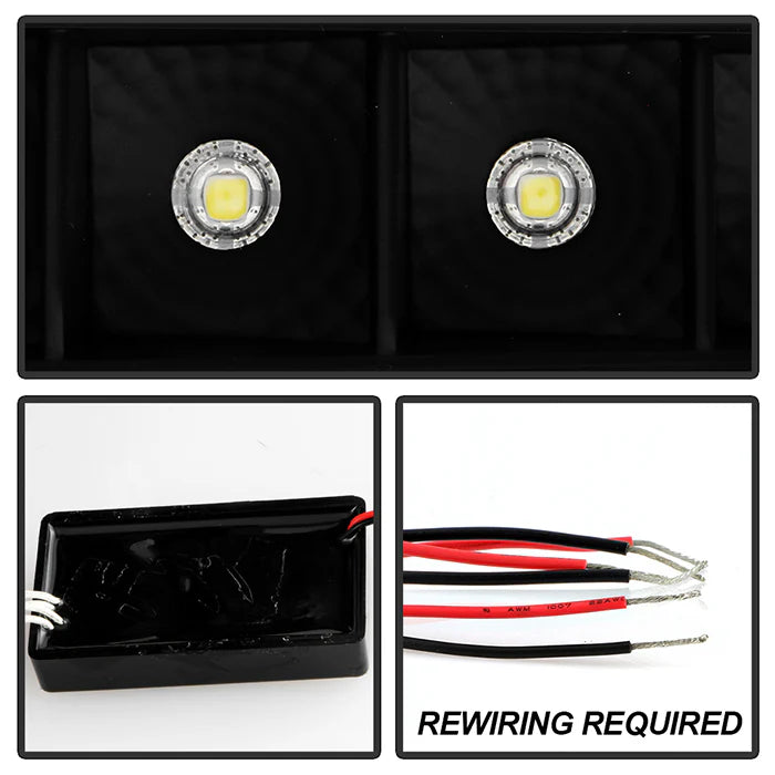 Spyder Black Projector Headlights W/CCFL Halo for Tundra (2007–2013)