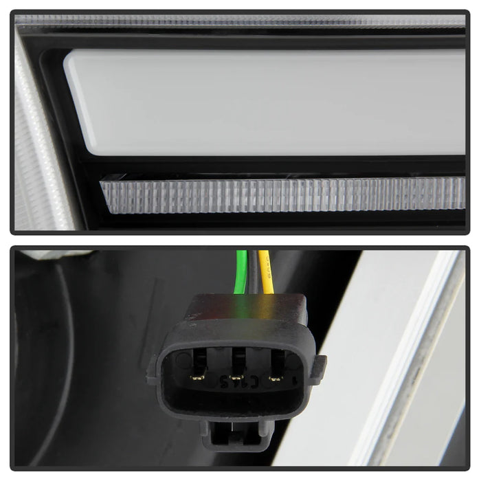 Spyder Black Projector Headlights W/Sequential Turn Signal for Tundra (2010–2013)