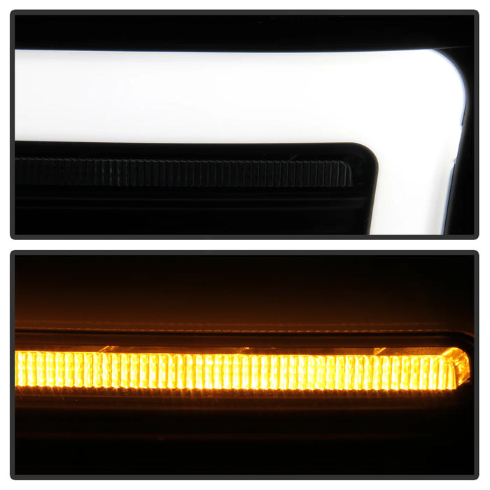 Spyder Black Projector Headlights W/Sequential Turn Signal for Tundra (2010–2013)