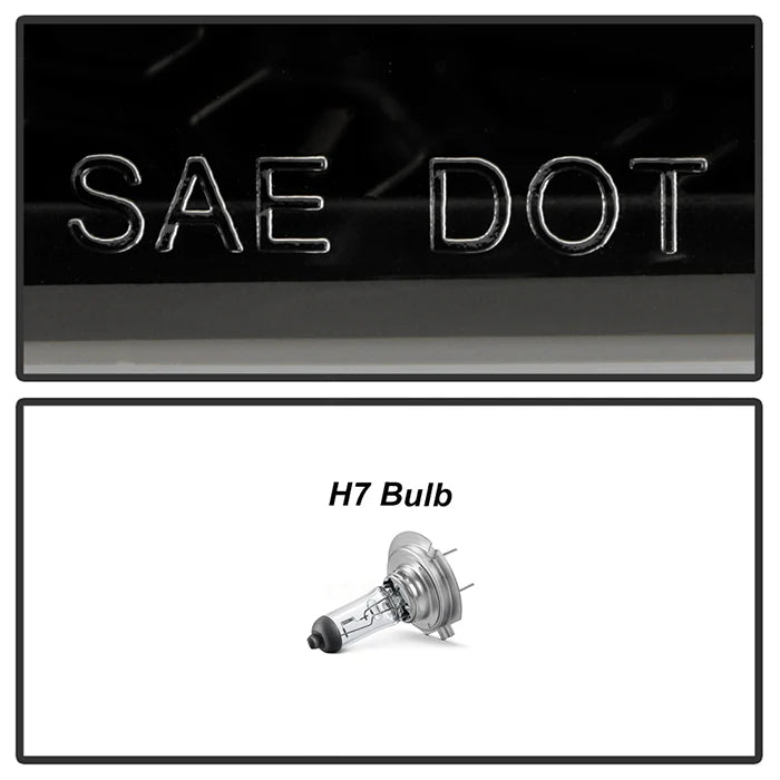 Spyder Black Projector Headlights for Tundra SR/SR5 Only (2014–2021)