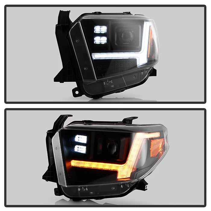 Spyder Black Projector Headlights for Tundra SR/SR5 Only (2014–2021)