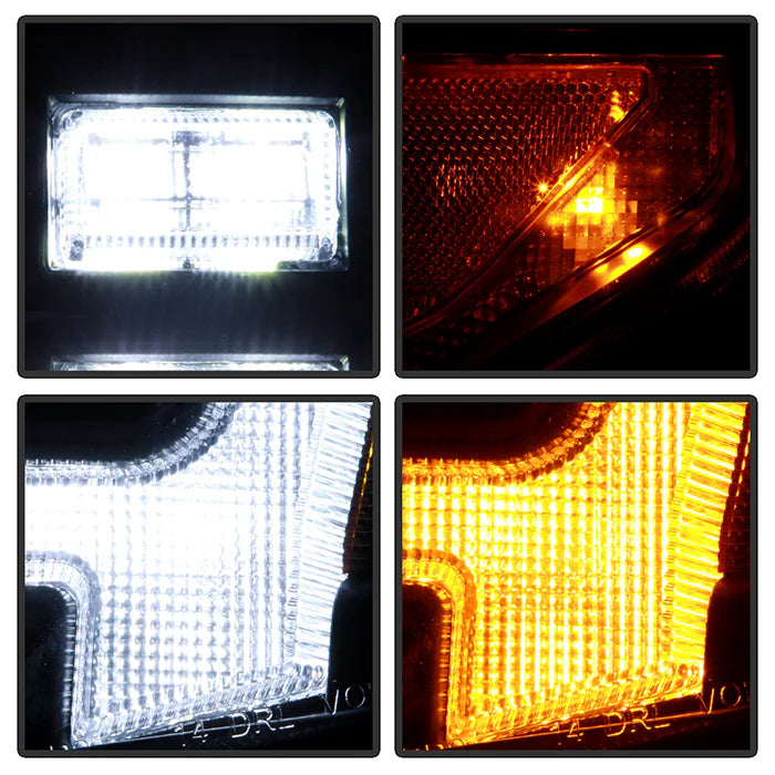 Spyder Black Projector Headlights for Tundra SR/SR5 Only (2014–2021)