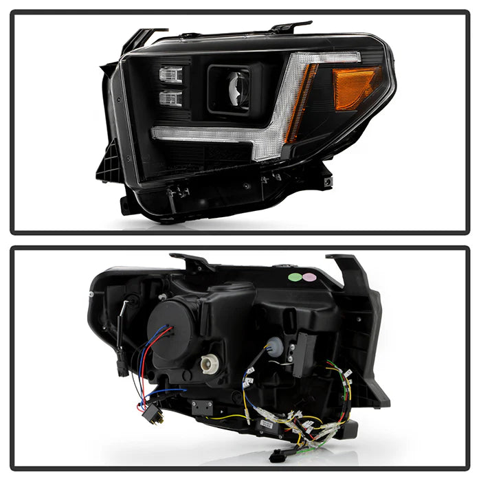 Spyder Black Projector Headlights for Tundra SR/SR5 Only (2014–2021)
