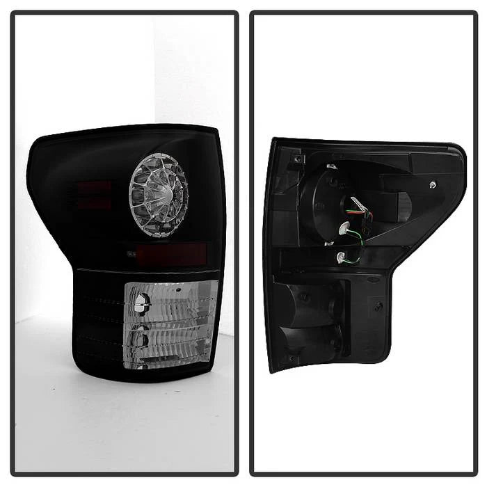 Spyder Black Smoke W/LED Tail Lights for Tundra (2007-2013)