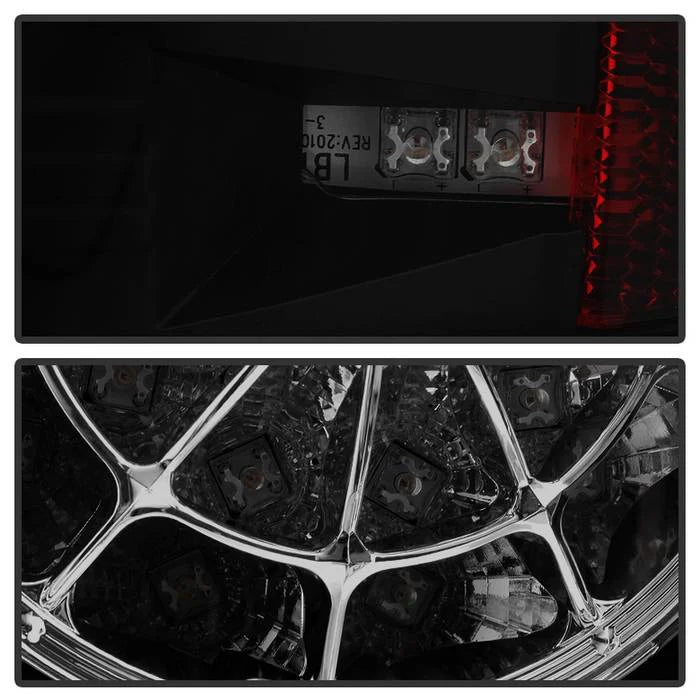 Spyder Black Smoke W/LED Tail Lights for Tundra (2007-2013)