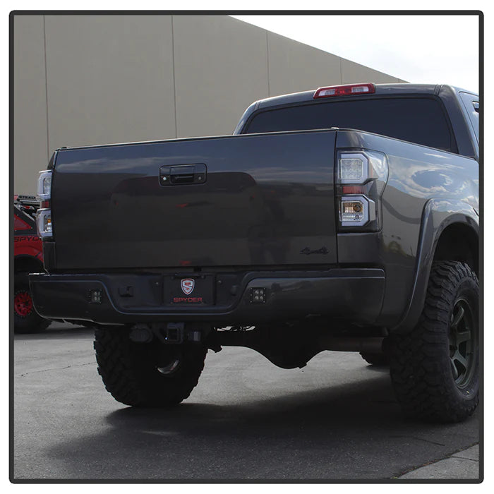 Spyder Black V2 Light Bar W/LED Tail Lights for Tundra (2007-2013)