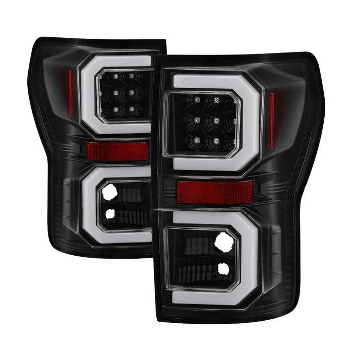 Spyder Black V2 Light Bar W/LED Tail Lights for Tundra (2007-2013)