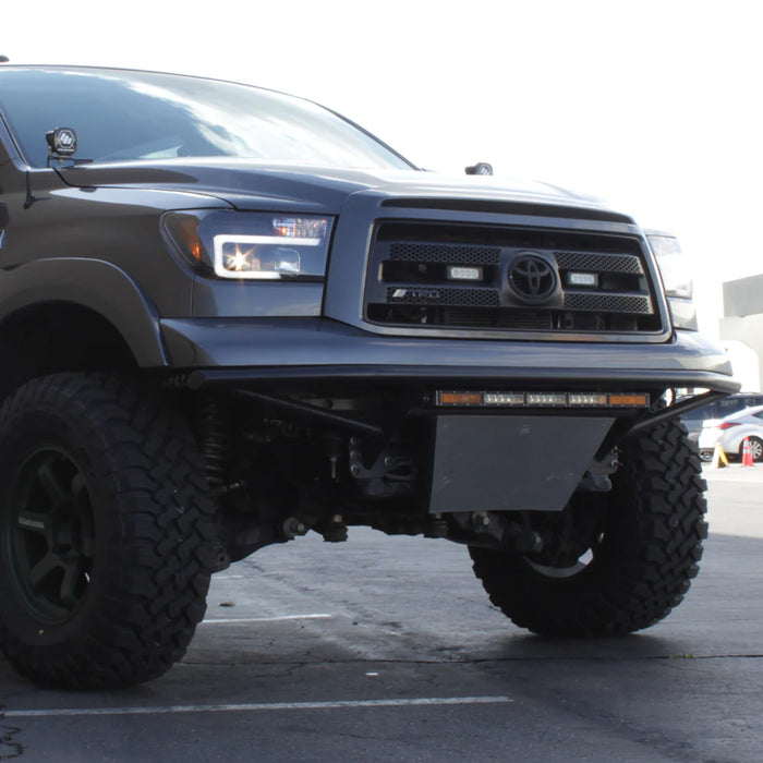 Spyder Black V2 Projector Headlights W/Light Bar DRL for Tundra (2007–2013)