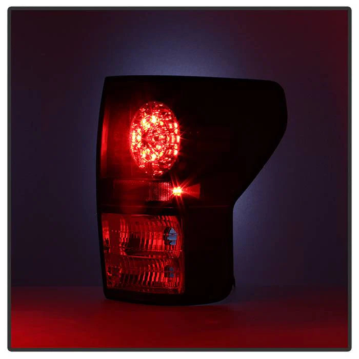 Spyder Black W/LED Tail Lights for Tundra (2007-2013)