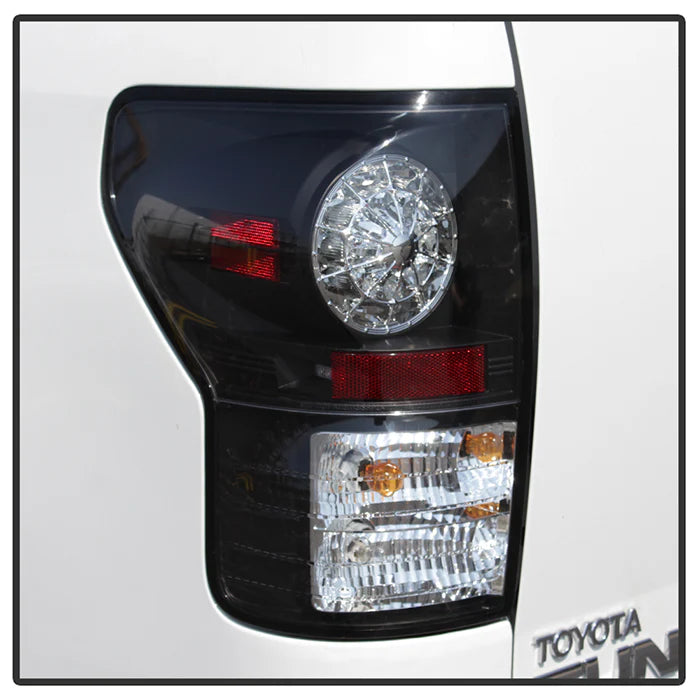 Spyder Black W/LED Tail Lights for Tundra (2007-2013)