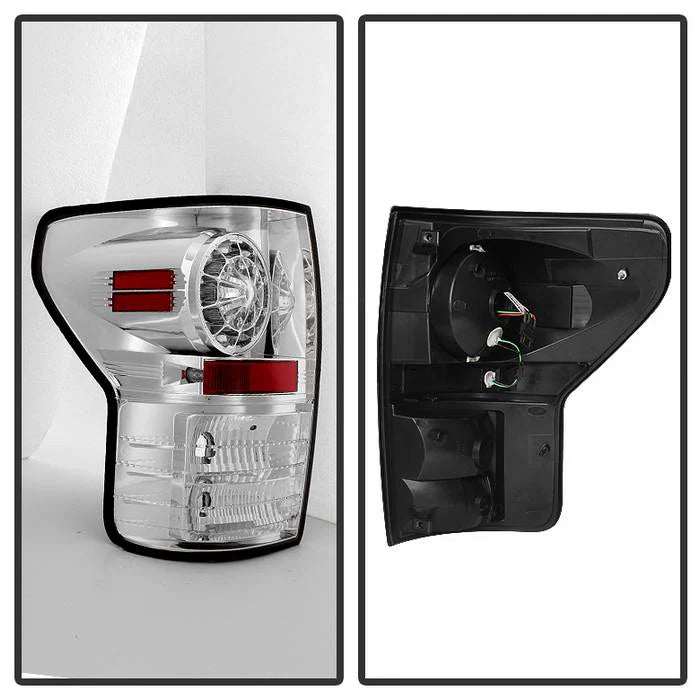 Spyder Chrome W/LED Tail Lights for Tundra (2007-2013)