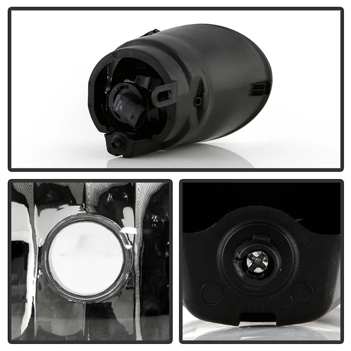 Spyder Clear OEM Fog Lights W/Switch for Tundra, Chrome Bumper Only (2007–2013)