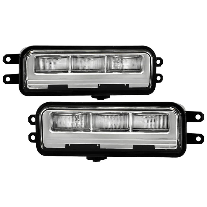 Spyder Clear OEM Full LED Fog Lights W/Switch for Tundra (2022–current)
