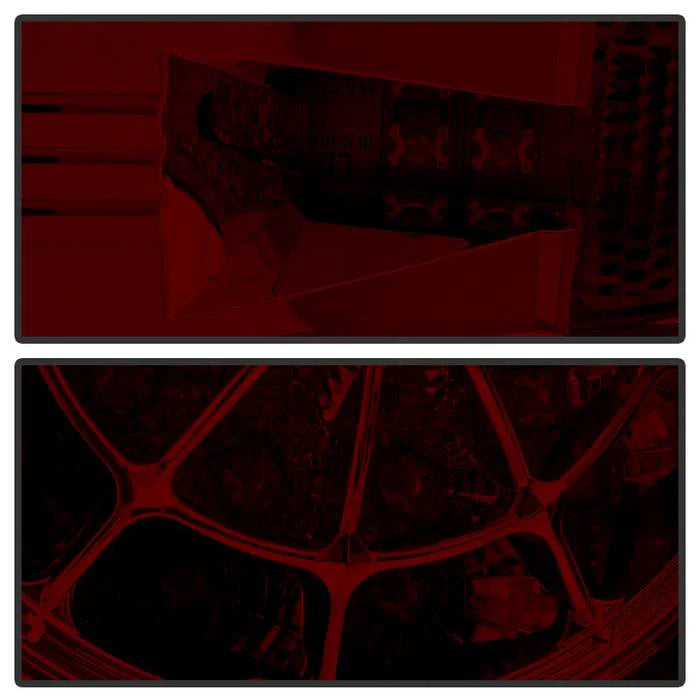 Spyder Red Smoke W/LED Tail Lights for Tundra (2007-2013)