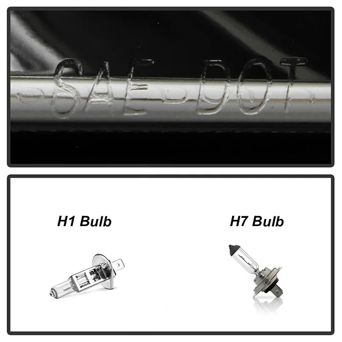 Spyder Smoke Projector Headlights W/LED Halo for Tundra (2007–2013)