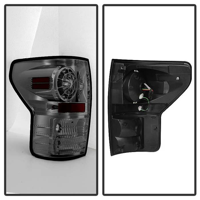 Spyder Smoke W/LED Tail Lights for Tundra (2007-2013)