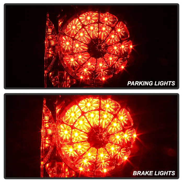 Spyder Smoke W/LED Tail Lights for Tundra (2007-2013)