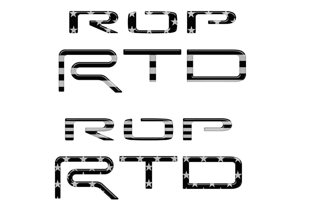 Tufskinz Bed Side Letter Inserts For Tundra (2015-2021)