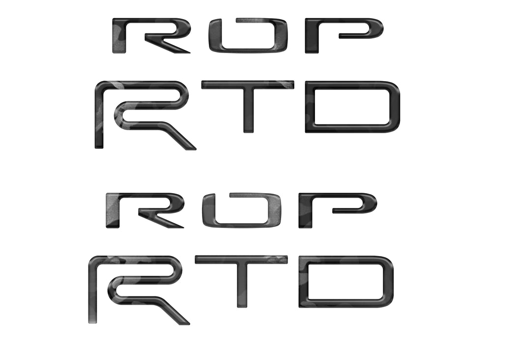 Tufskinz Bed Side Letter Inserts For Tundra (2015-2021)