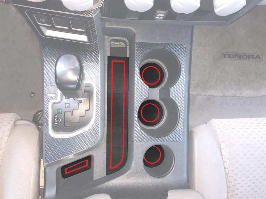 Tufskinz Bucket Seats Interior Cup Holder Foam Inserts For Tundra (2007-2013)