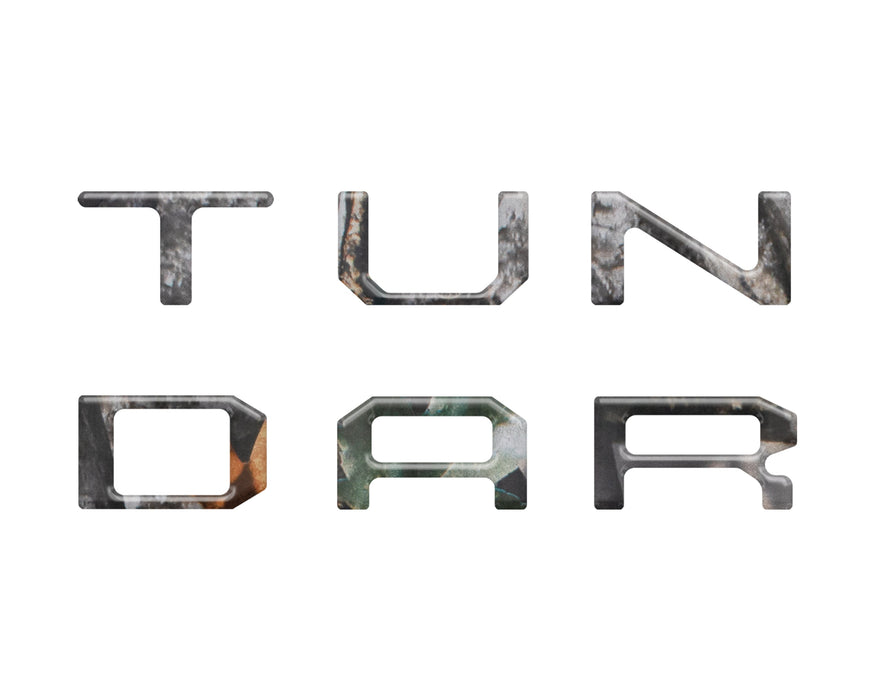Tufskinz Radio Letter Inserts For Tundra (2014-2021)