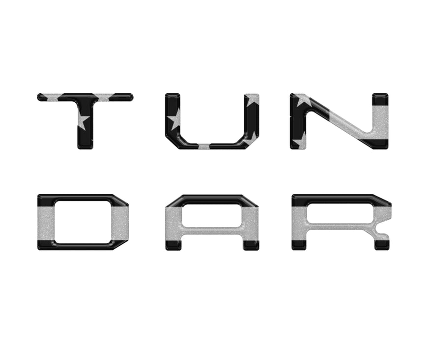 Tufskinz Radio Letter Inserts For Tundra (2014-2021)
