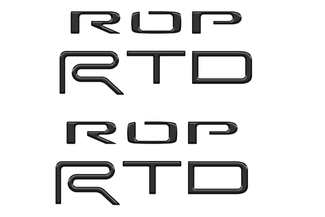 Tufskinz Bed Side Letter Inserts For Tundra (2015-2021)