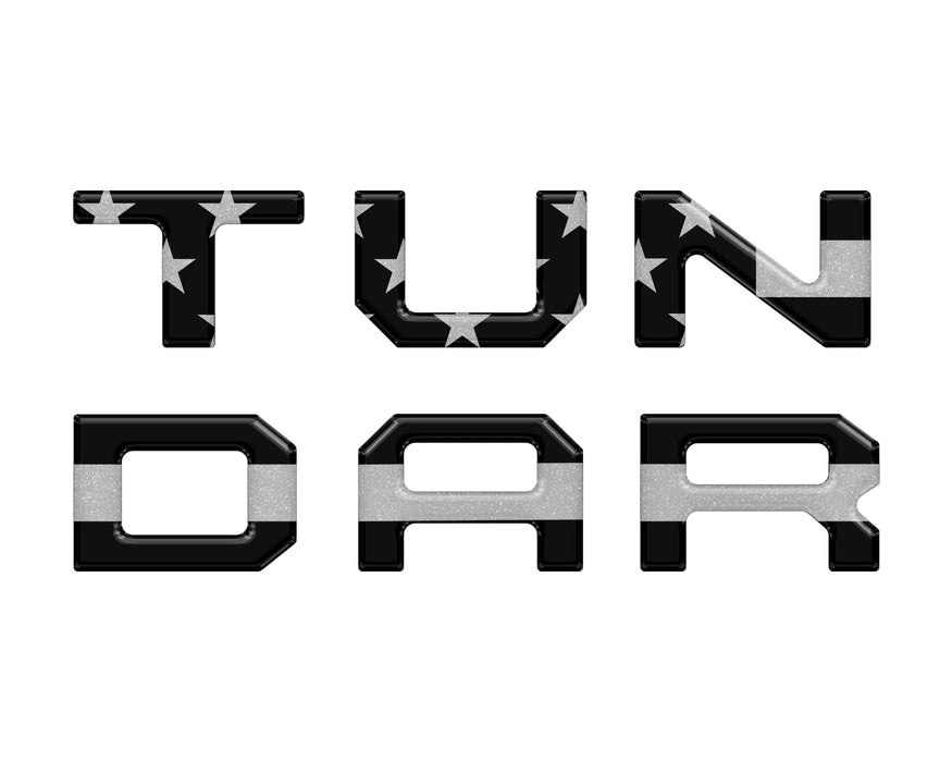 Tufskinz Radio Letter Inserts For Tundra (2014-2021)